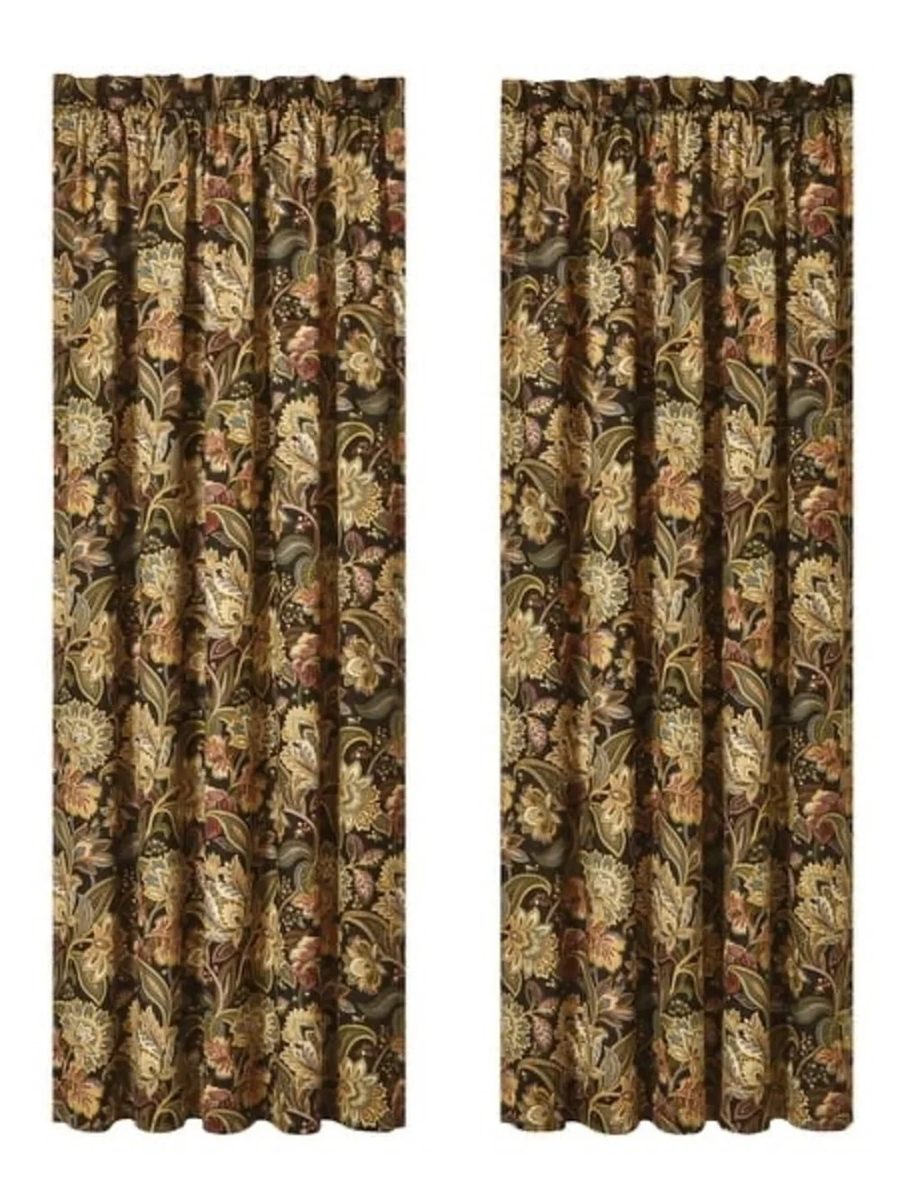 Five Queens Court Stefania Window Panel Pair - 84 Inches OPEN BOX